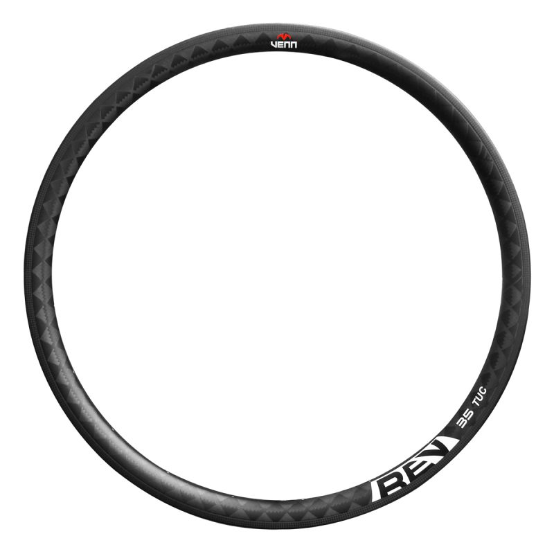 Venn Rev 35 TUC filament wound tubular carbon rim