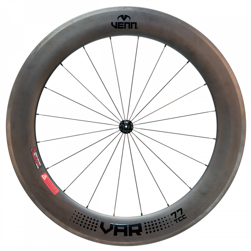 Venn Var 77 TCC filamento avvolto tubeless copertoncino cerchio freno bici sezione profonda 77mm ruote in carbonio
