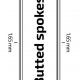 Sapim D-Light spokes x 32 2 CX-Ray