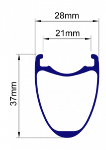Venn Var 37 TCD rim profile