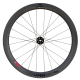 Venn Var 507 TCD filamento avvolto tubeless copertoncino bici da strada con freno a disco ruote in carbonio da 50 mm