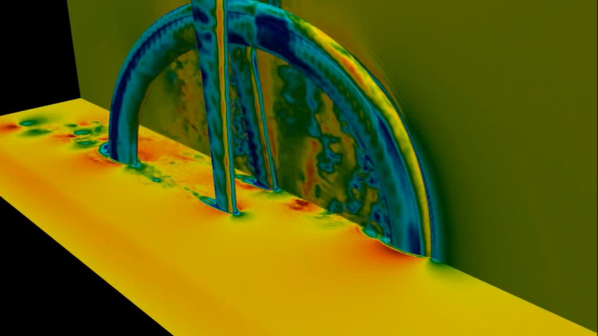 velocite cfd carbon rim simulation animation still