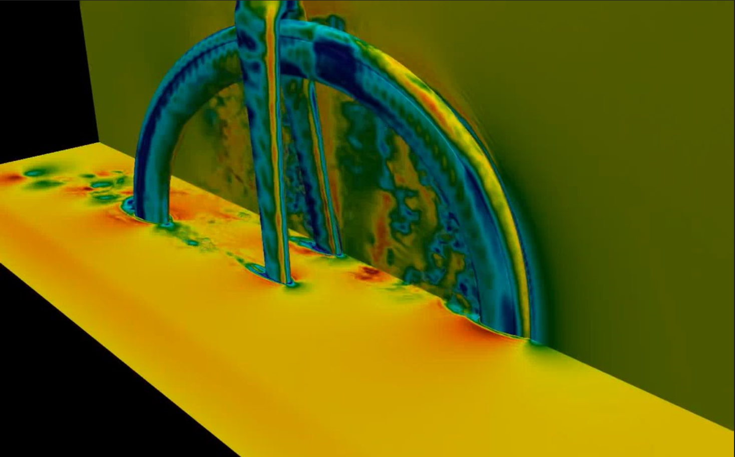 velocite cfd carbon rim simulation animation still