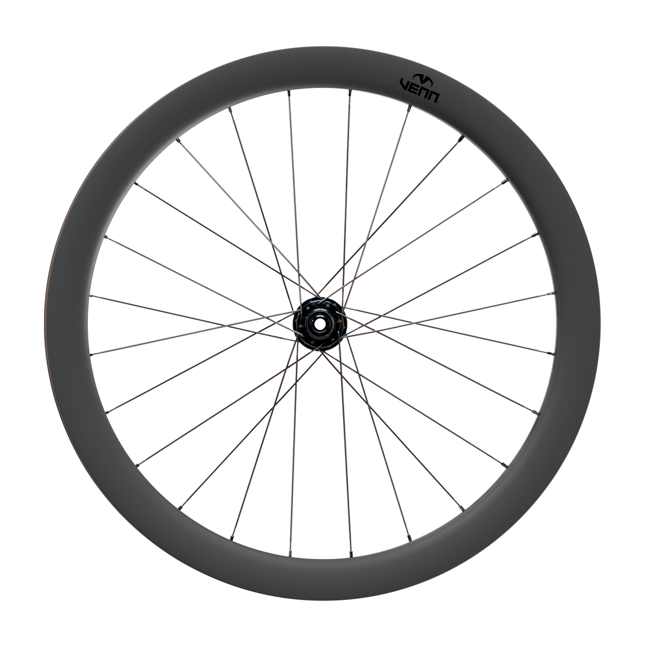 Venn 4525 TCD wide disc brake gravel carbon wheels 1 Venn 4525 TCD rear gravel wheel