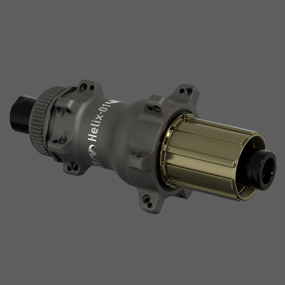 Venn Helix-01 helical engagement rear hub