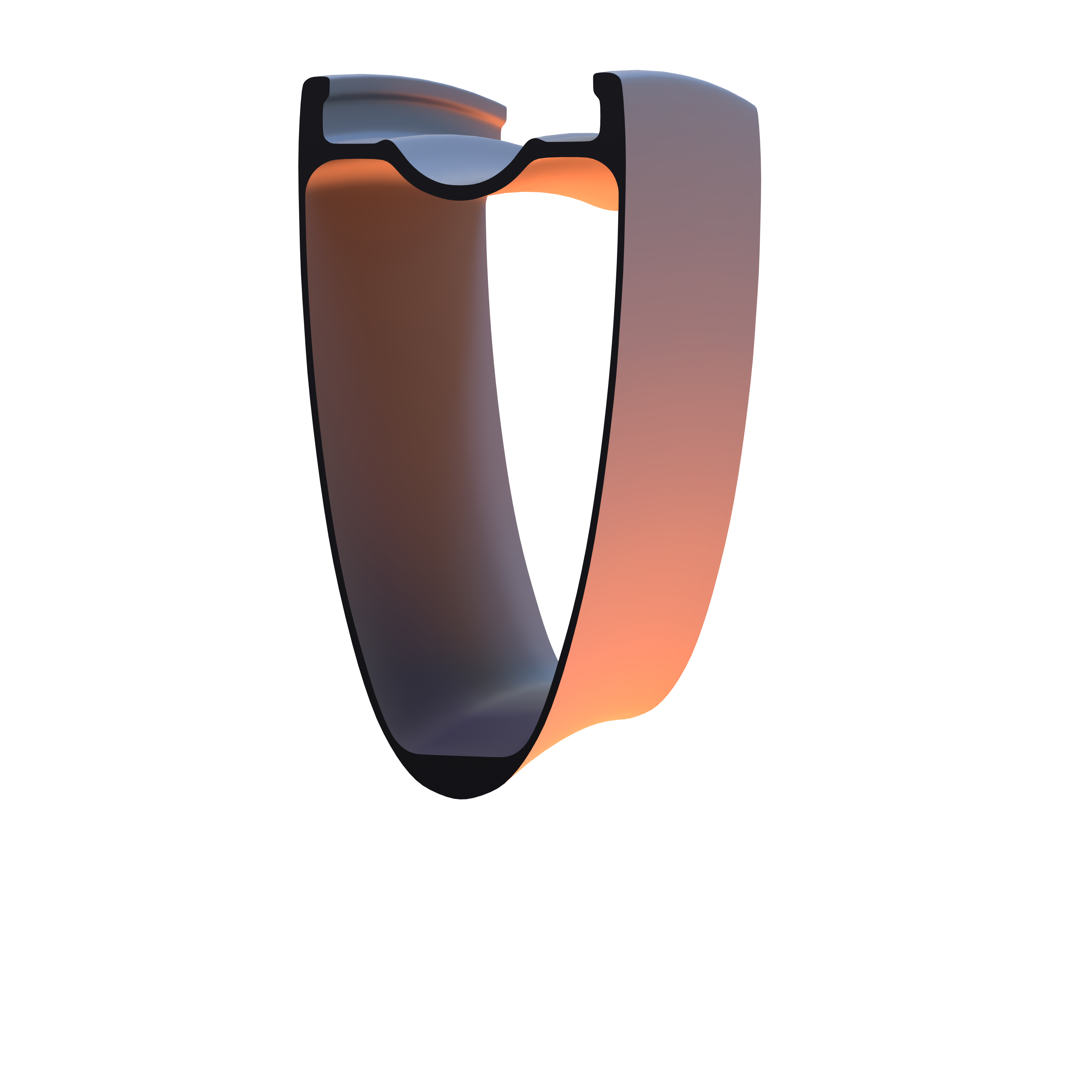 Venn 590 ultralight carbon rim cutout