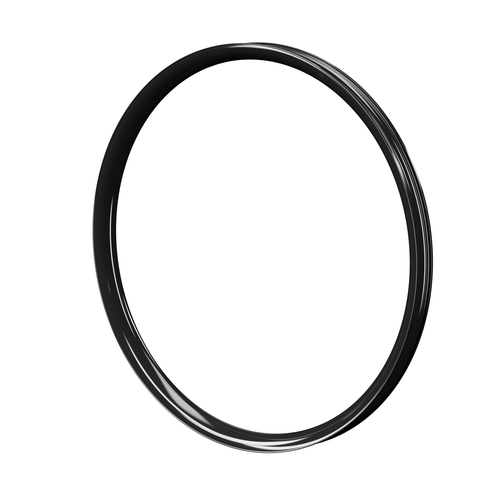Venn 2432 THL DH 27.5" carbon rim, uncoated gloss finish, three-quarter view