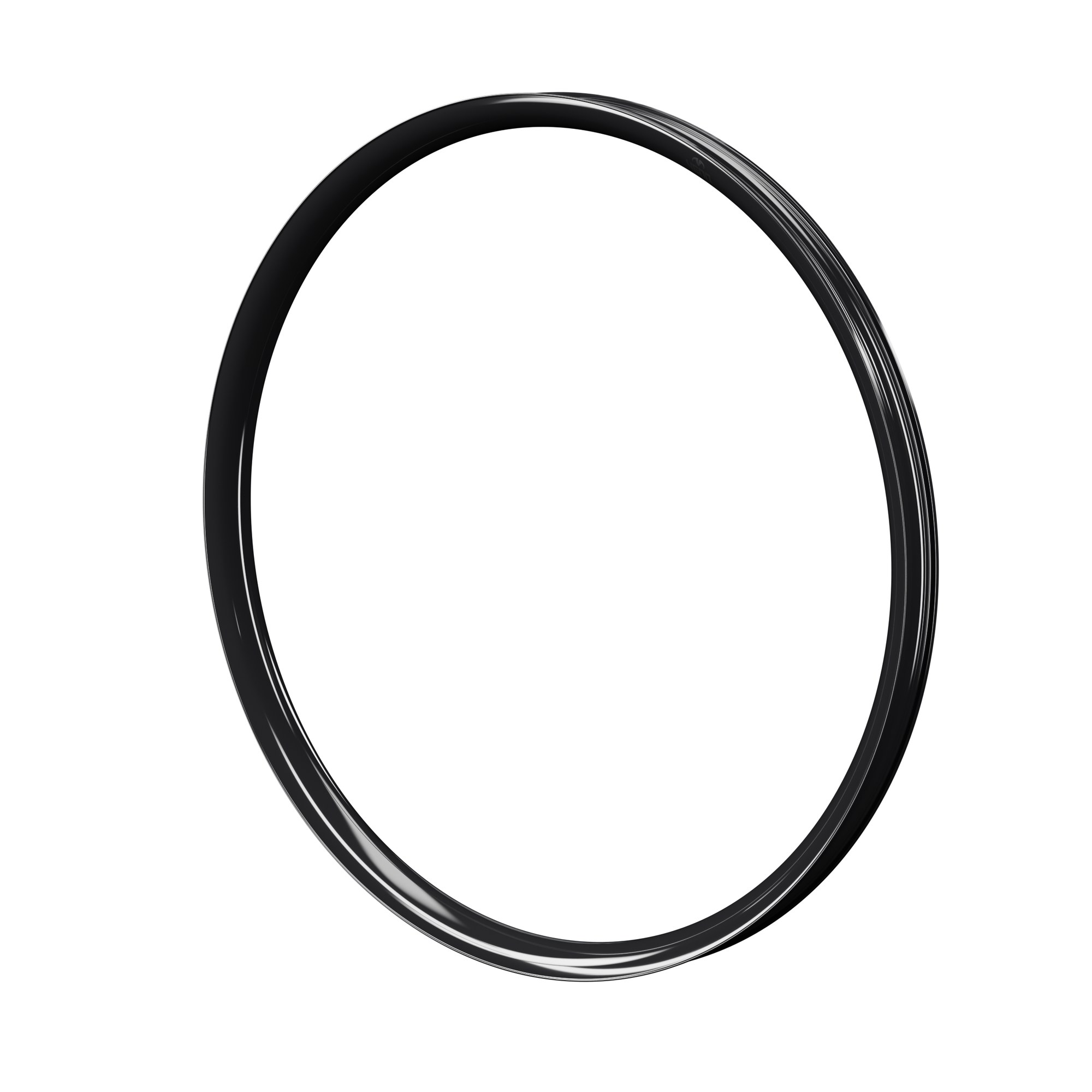 Venn 2432 THL DH carbon rim, uncoated gloss finish, three-quarter view