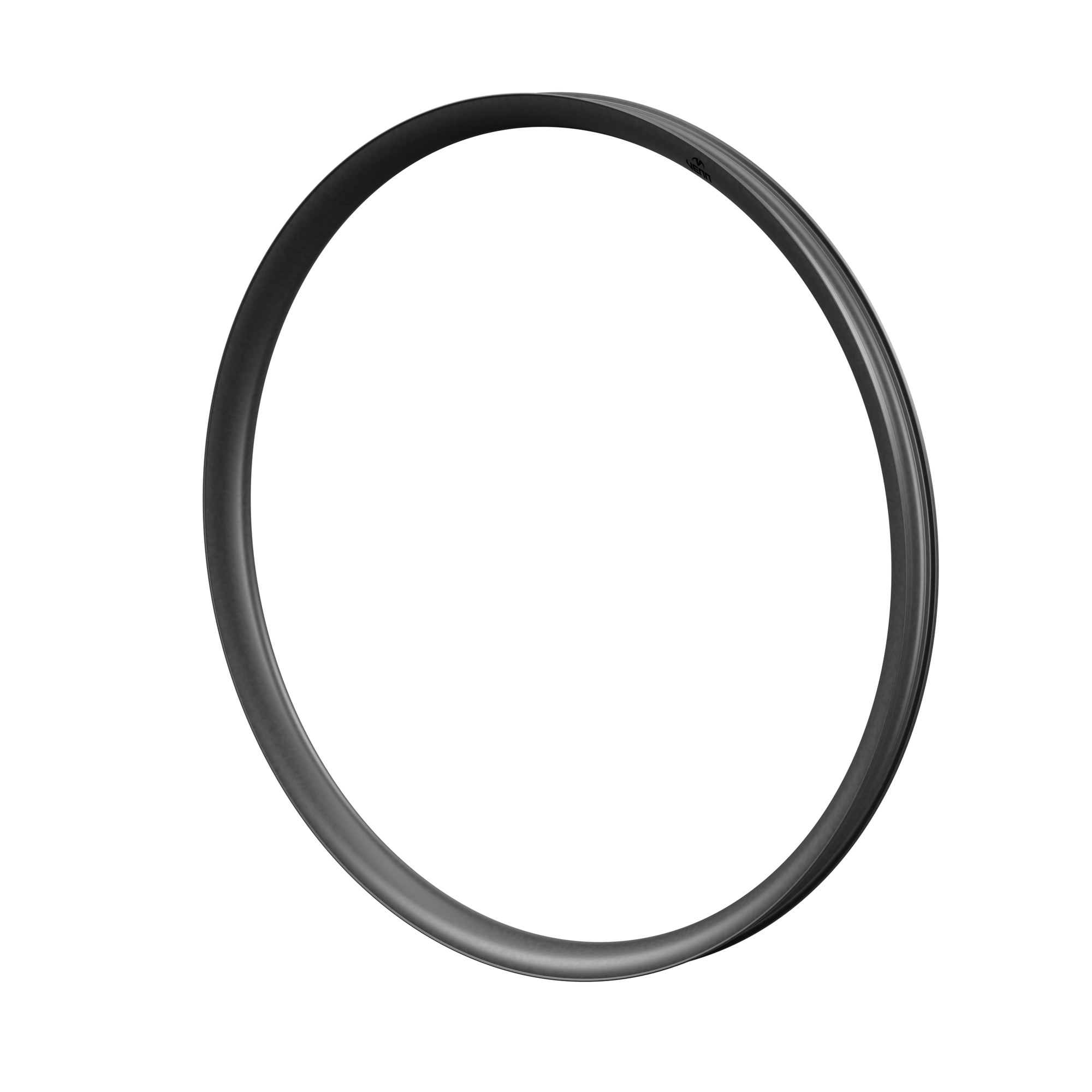 Venn 2432 THL DH carbon rim, uncoated matte finish, three-quarter view