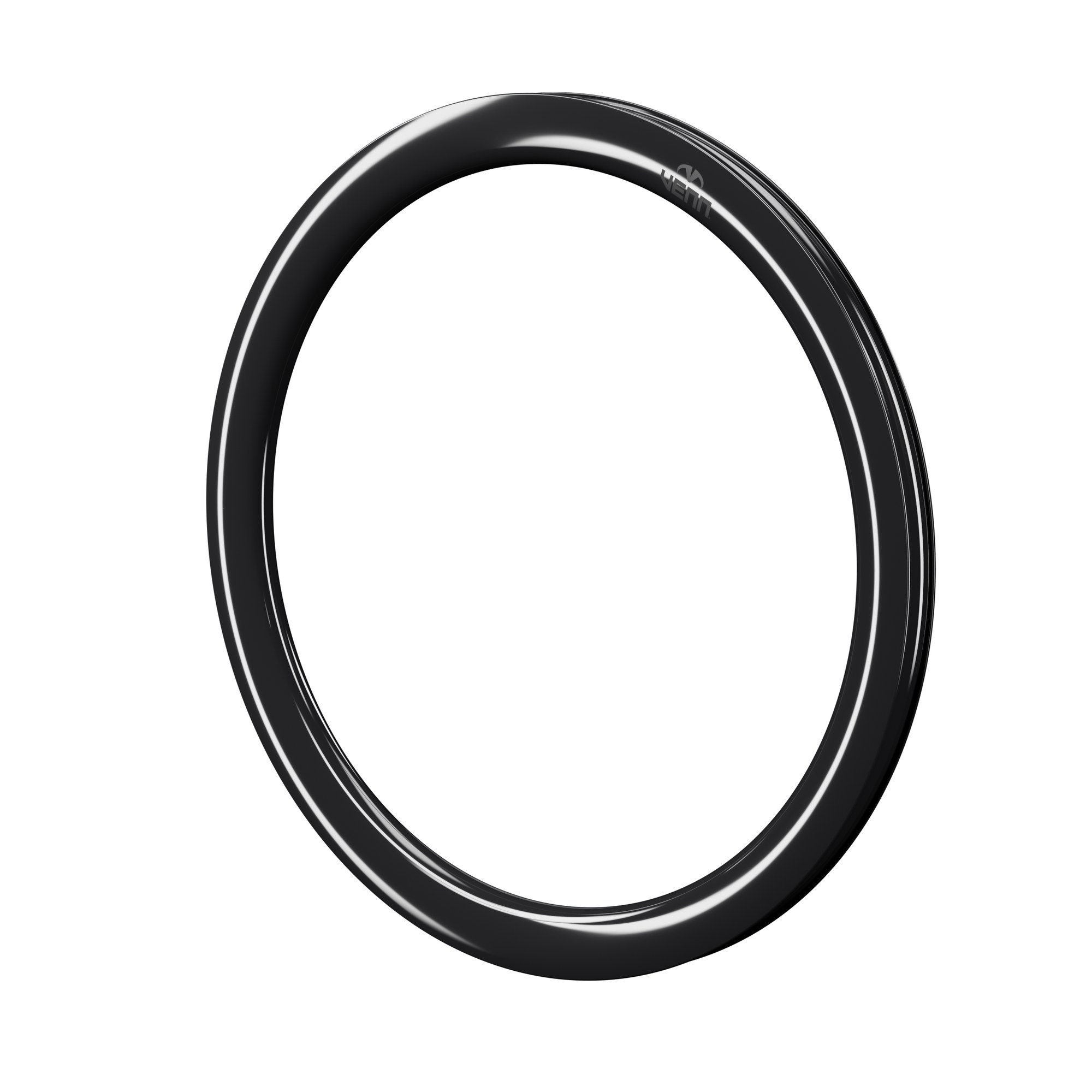 Venn 5028 TCD UL carbon rim, uncoated gloss finish, three-quarter view