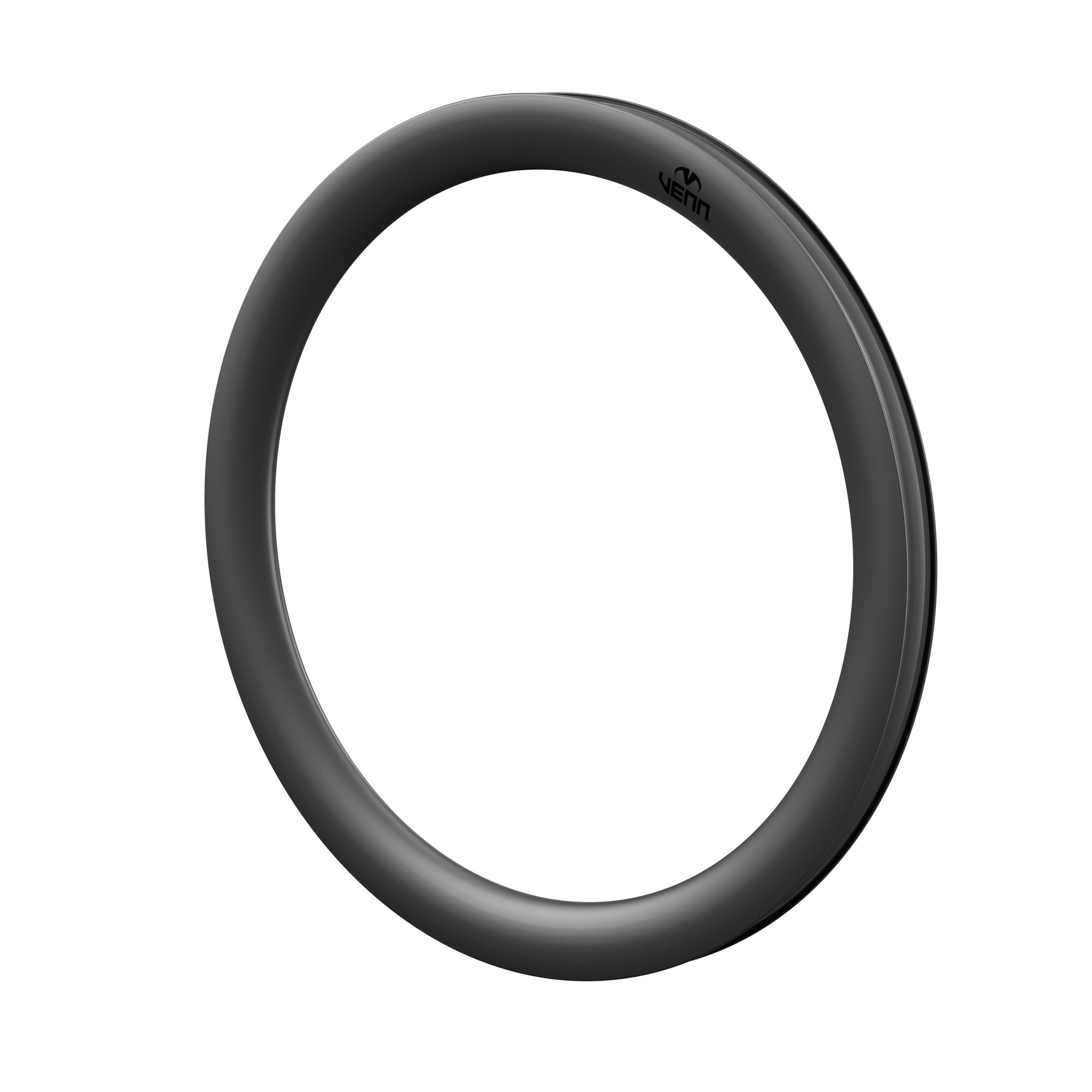 Venn 540 TCD UL carbon rim, uncoated matte finish, three-quarter view