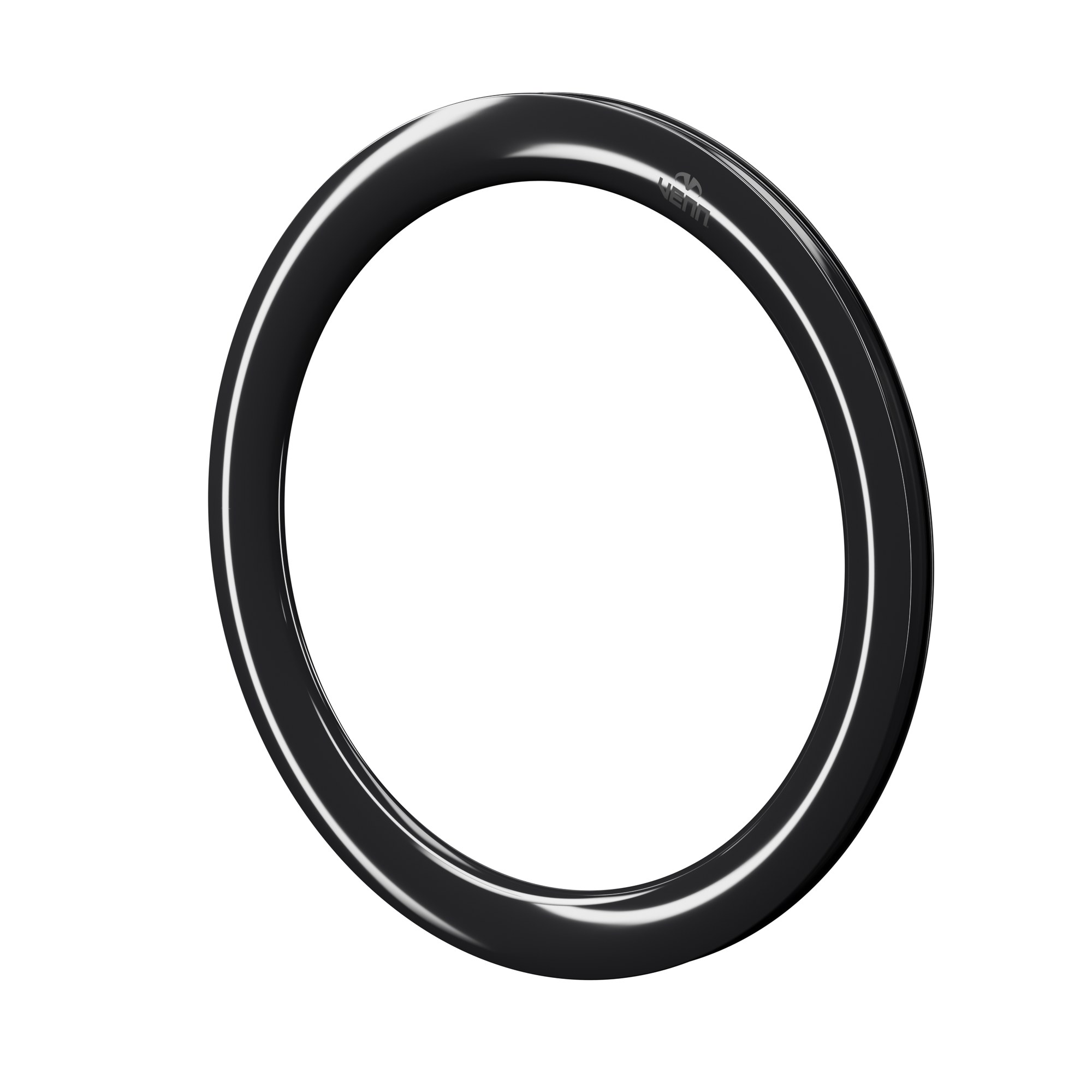 Venn 620A TCD UL carbon rim, uncoated gloss finish, three-quarter view
