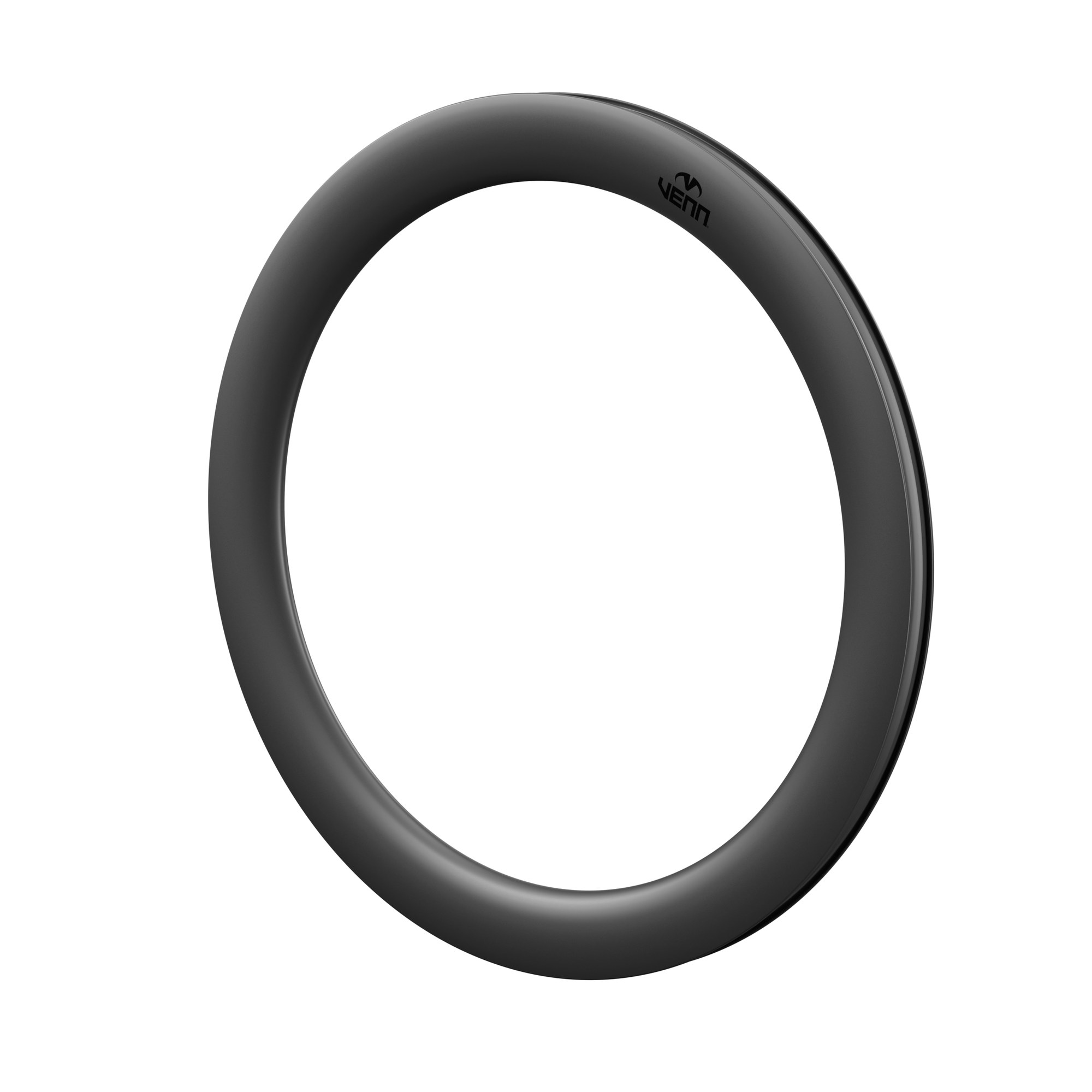 Venn 620A TCD UL carbon rim, uncoated matte finish, three-quarter view