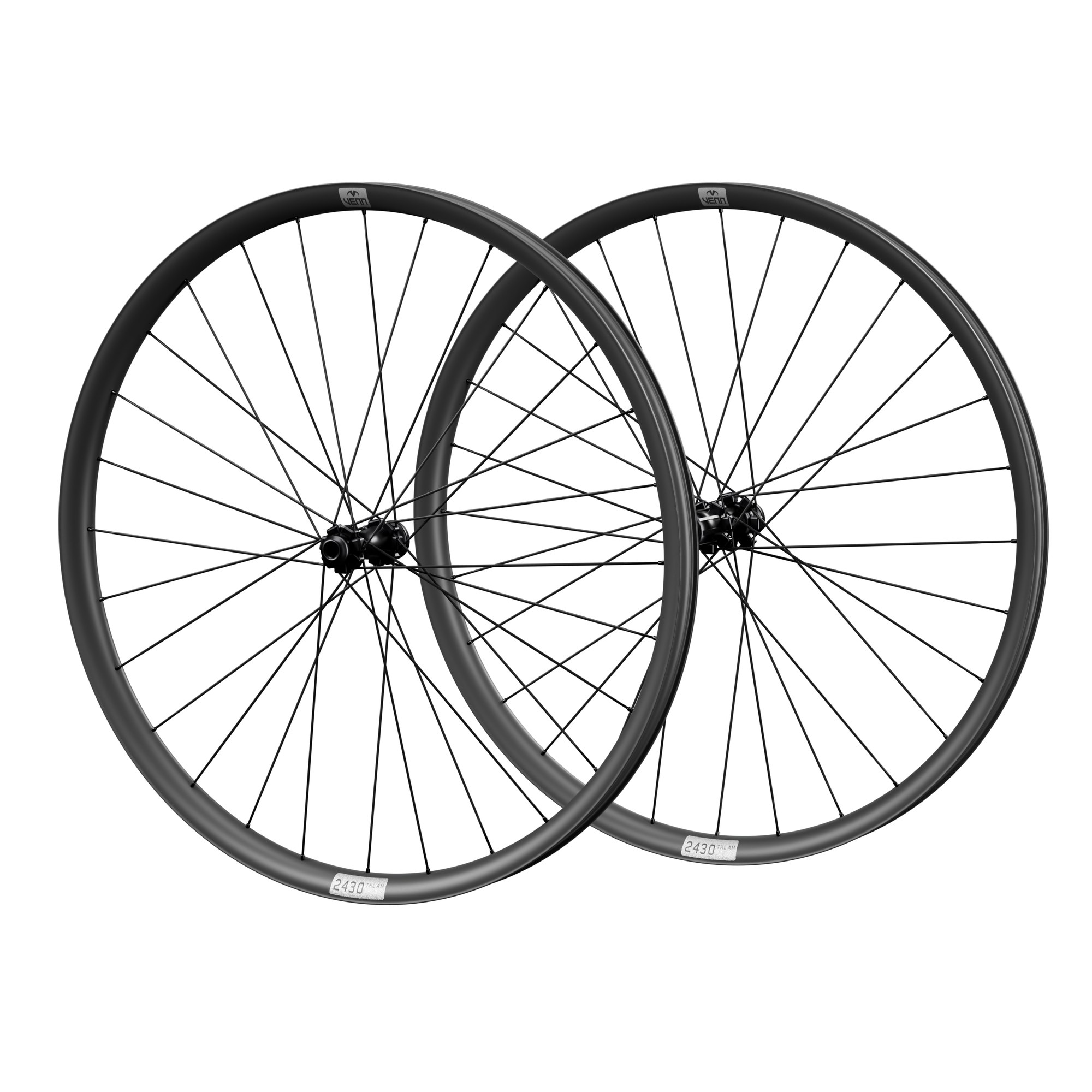 Venn 2430 S AM carbon wheelset (render)
