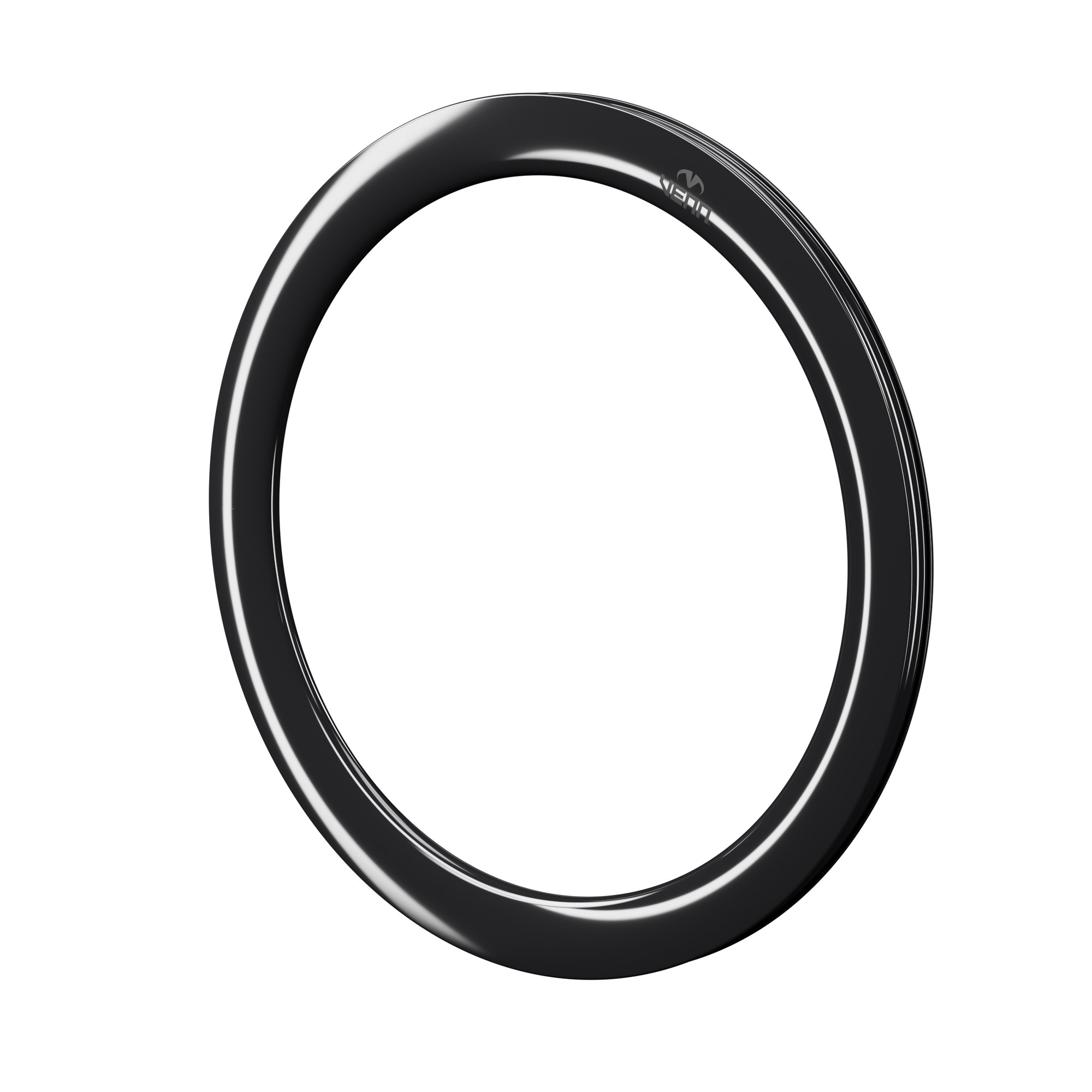 Venn 581 TCD carbon rim, uncoated gloss finish, three-quarter view
